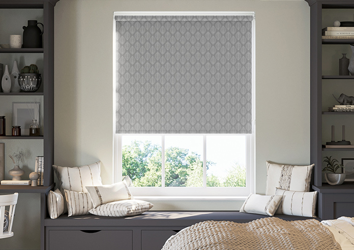 Beech Leaf (Blackout), Carbon - Roller Blind - Image 3